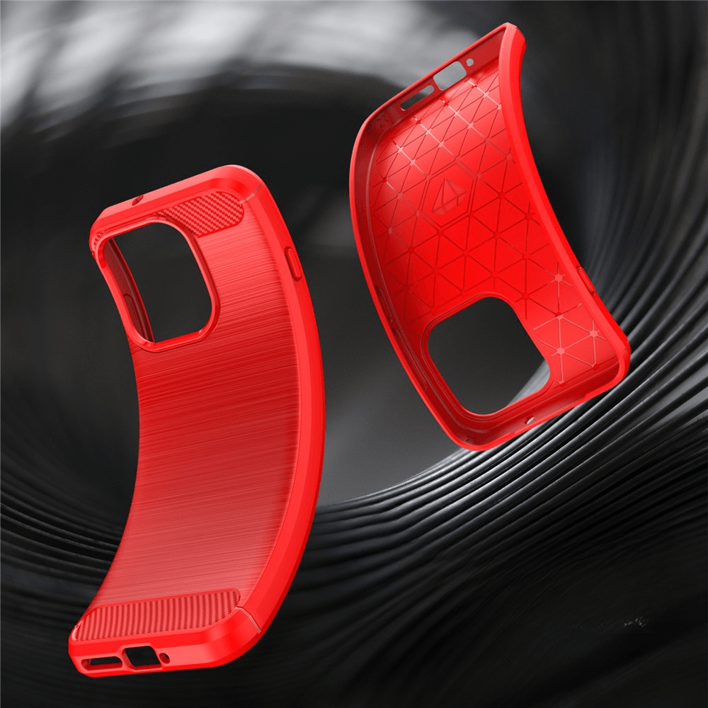 OPPO Reno16 / Reno16 Pro - Cover in look metallo carbonio