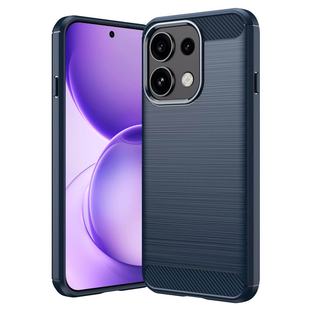 OPPO Reno16 F / OPPO Reno16 FS - Cover in look metallo carbonio