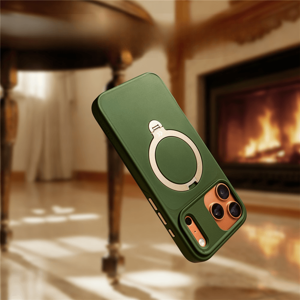 iPhone 18 Pro Max / iPhone 17 Pro Max - Custodia Premium magnetica con supporto 360°
