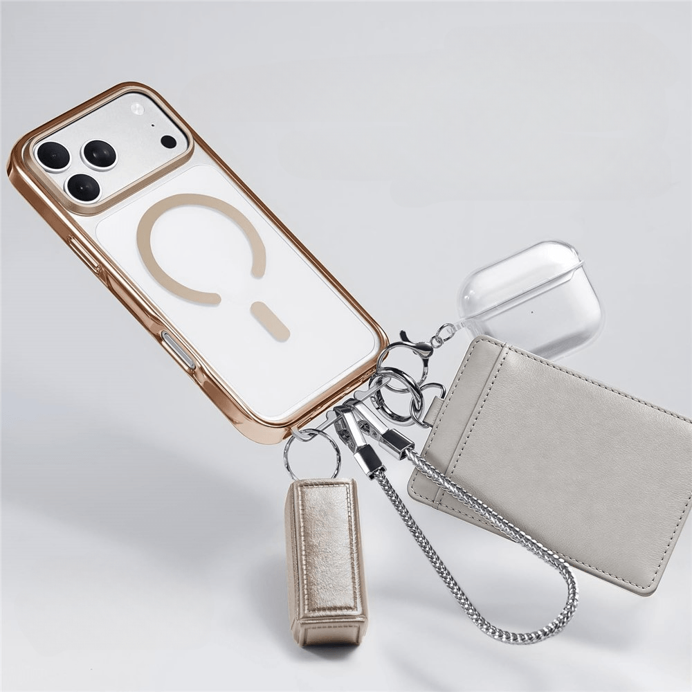 iPhone 18 Pro / iPhone 17 Pro - Coque Premium magnétique avec dragonne