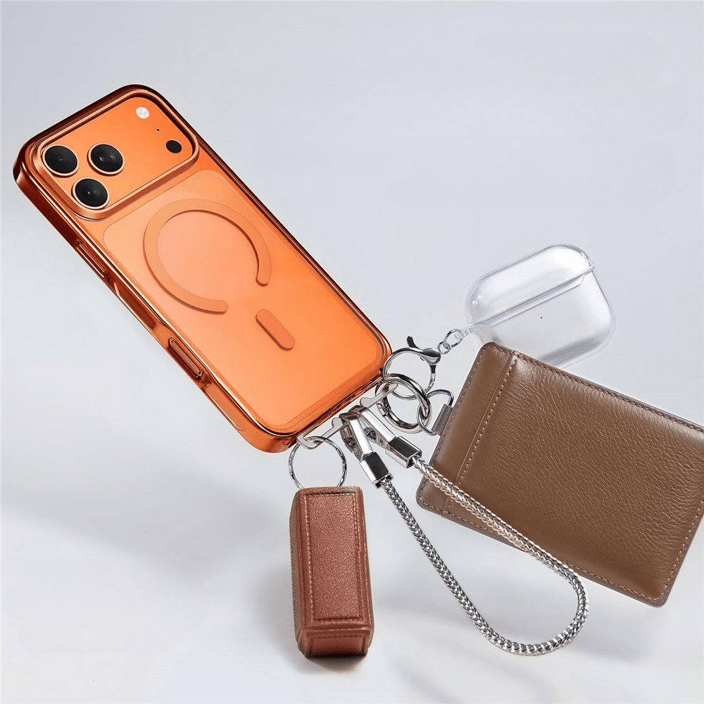 iPhone 18 Pro Max / iPhone 17 Pro Max – Magnetische Premium Hülle mit Handschlaufe