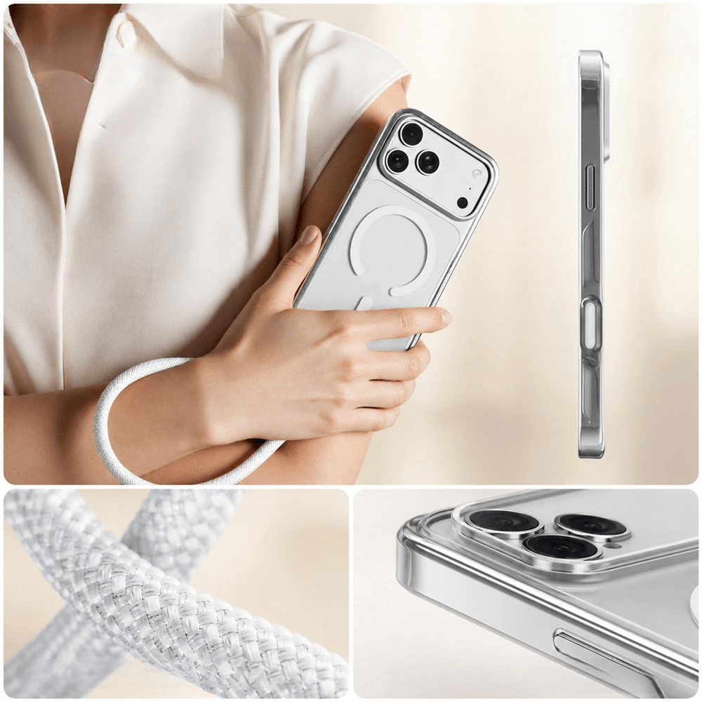 iPhone 18 Pro Max / iPhone 17 Pro Max – Magnetische Premium Hülle mit Handschlaufe