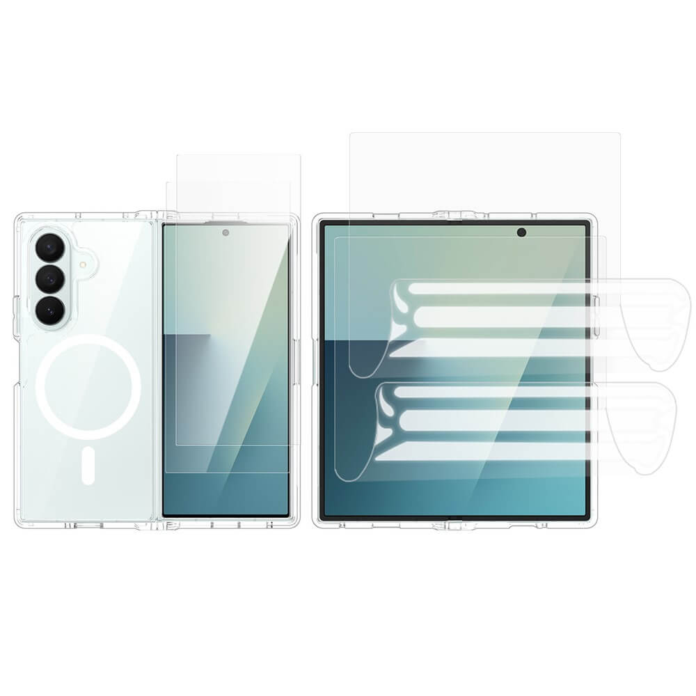 Galaxy Z Fold8 Ultra – 5-in-1 protection set with magnetic acrylic case