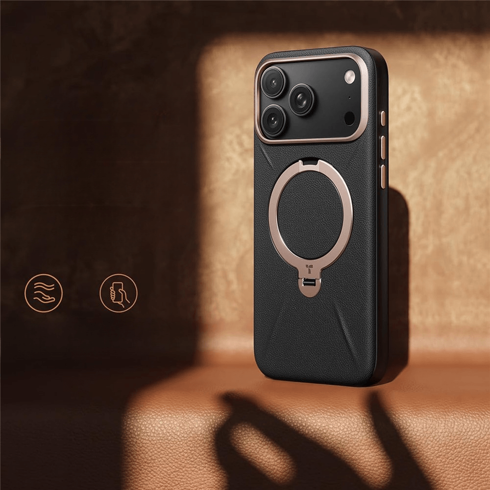 iPhone 18 Pro / iPhone 17 Pro - TORRAS Ostand Q3 VegSkin Coque MagSafe avec support