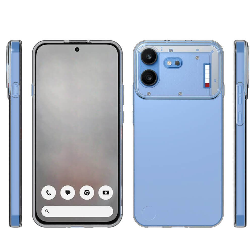 Nothing Phone (4b) - Silikon Gummi Case transparent