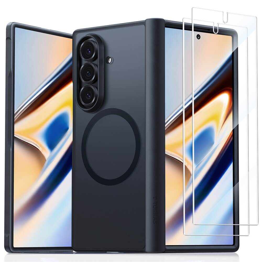 Galaxy Z Fold8 Ultra – TORRAS Guardian-Mag Premium Magnet-Hülle mit 2 Panzergläsern