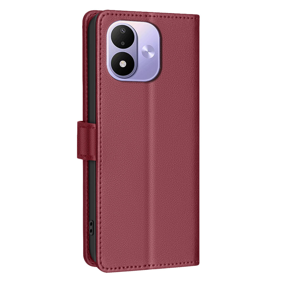 Xiaomi Redmi Note 17 - BINFEN Leder Etui Hülle mit RFID Blocker