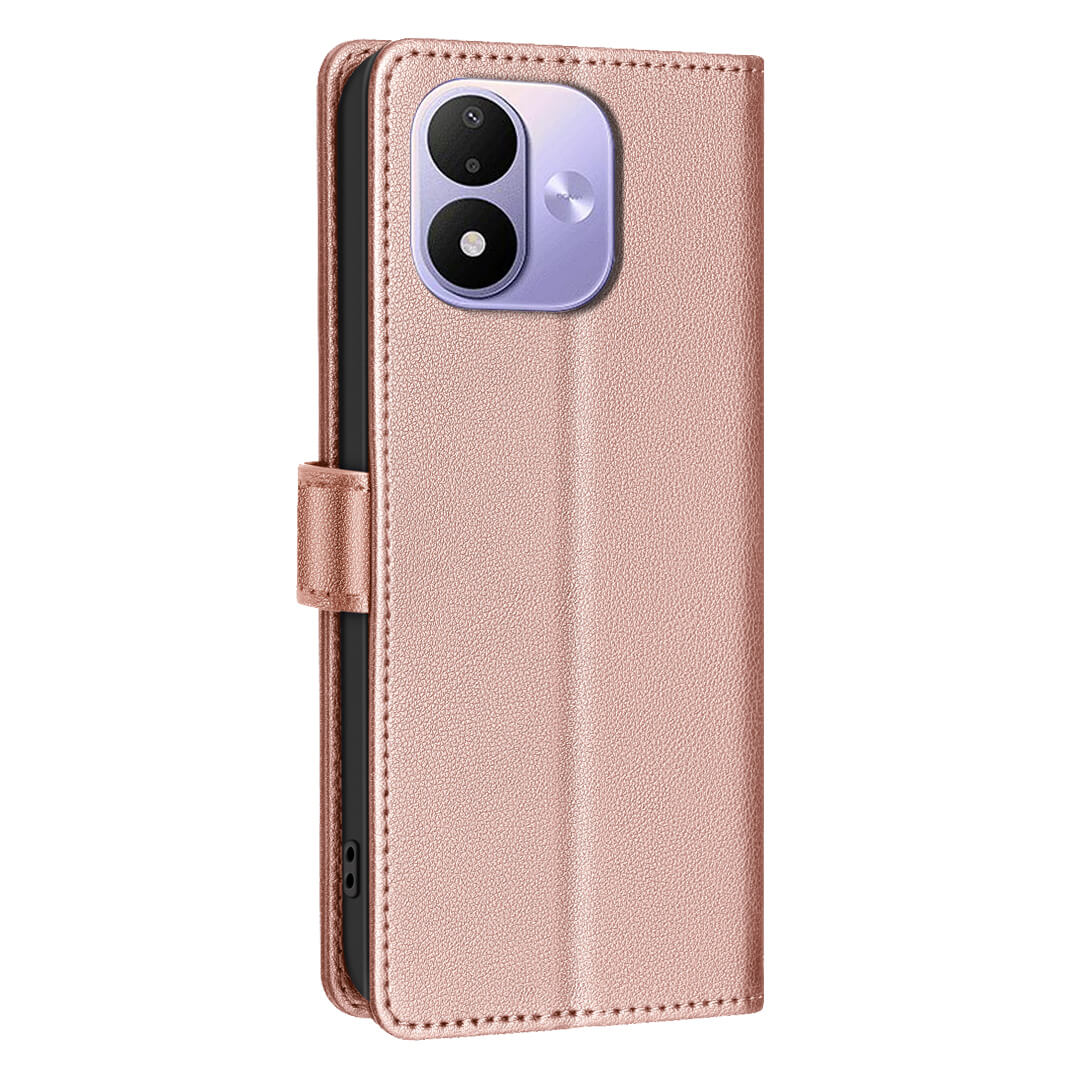 Xiaomi Redmi Note 17 - BINFEN Leder Etui Hülle mit RFID Blocker