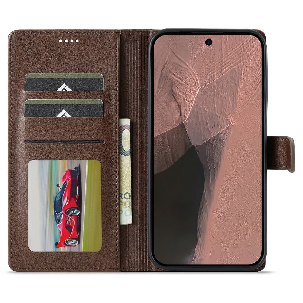 Google Pixel 11 / Pixel 11 Pro - LC.IMEEKE Custodia in pelle
