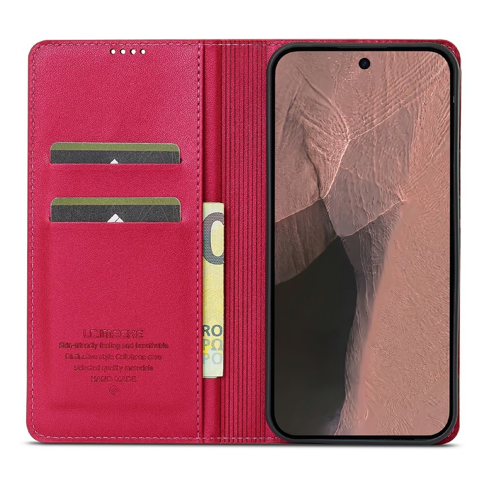 Google Pixel 11 / Pixel 11 Pro - LC.IMEEKE custodia con scomparti per carte e stand