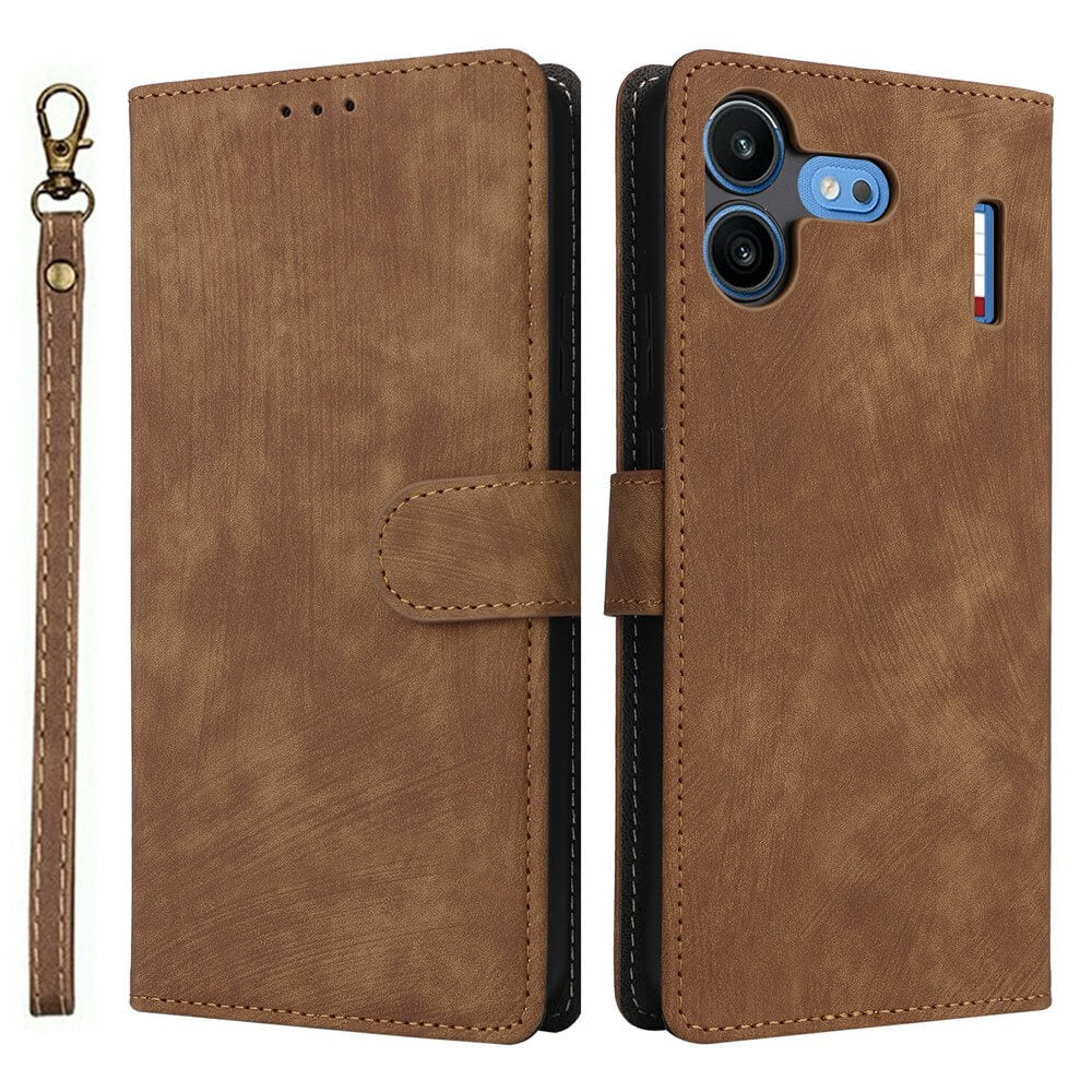 Nothing Phone (4b) - Ledertasche mit RFID Blocker