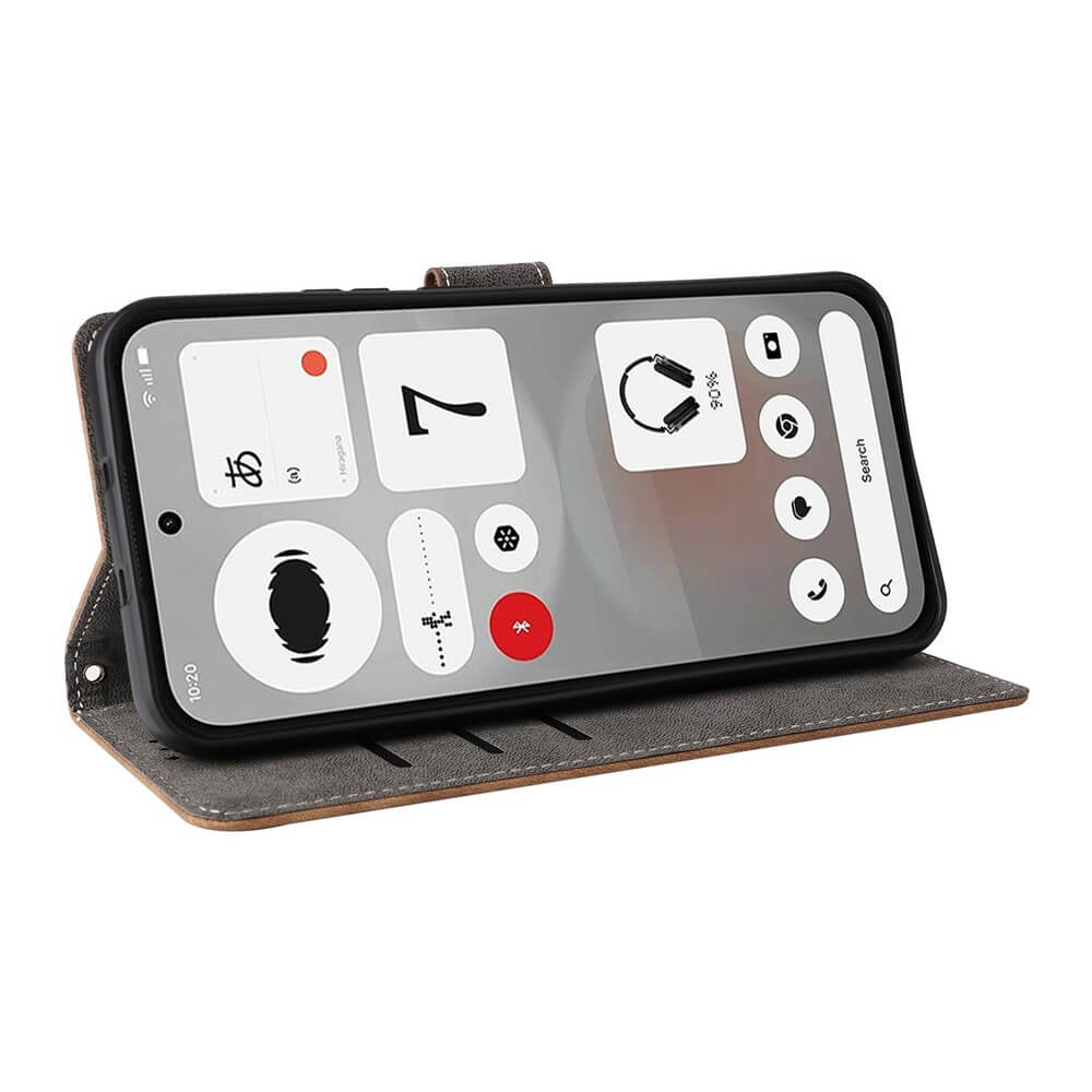 Nothing Phone (4b) - Ledertasche mit RFID Blocker