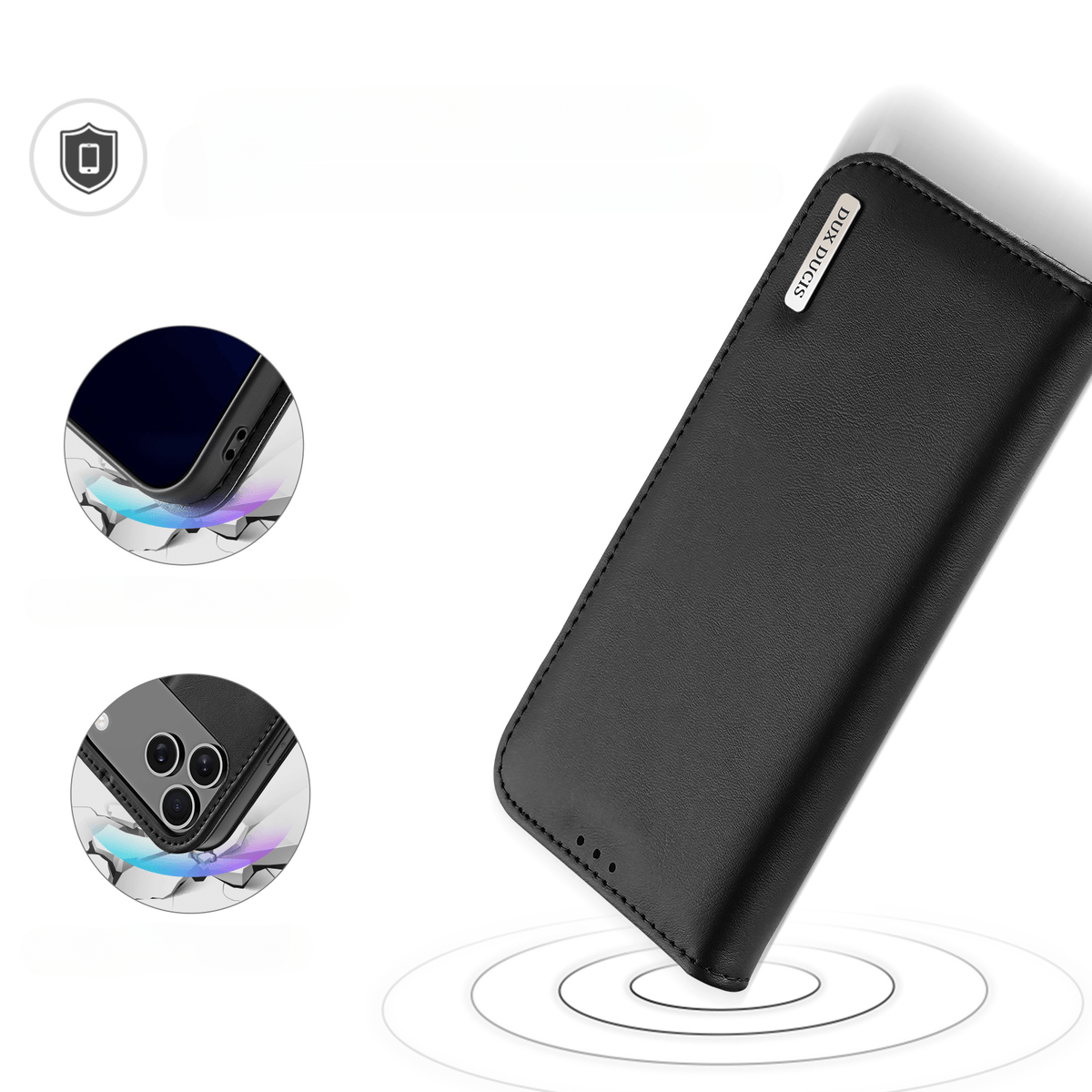 iPhone 18 Pro Max / iPhone 17 Pro Max - DUX DUCIS HIVO case with RFID protection