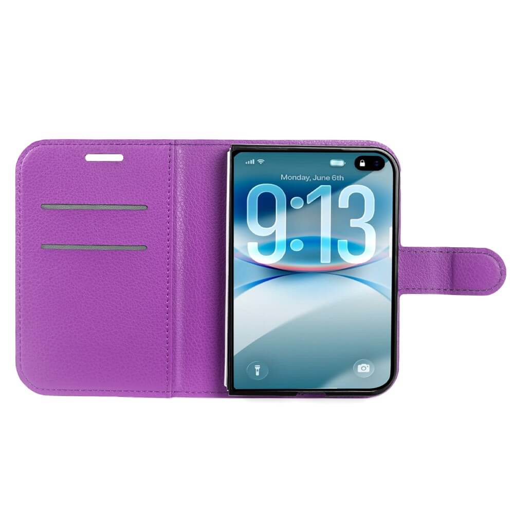 iPhone Duo - Leder Etui Hülle