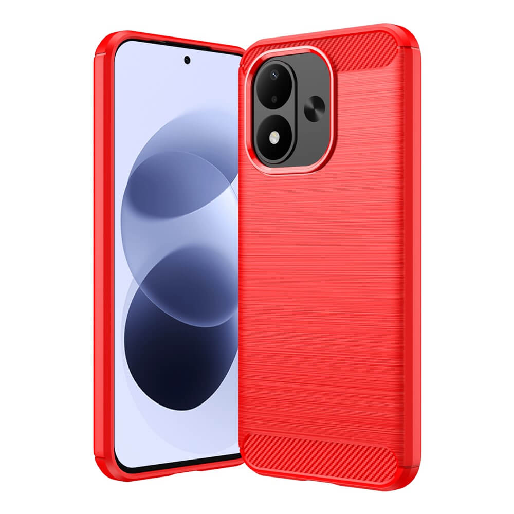 Xiaomi Redmi Note 17 - Metall Carbon Look Hülle