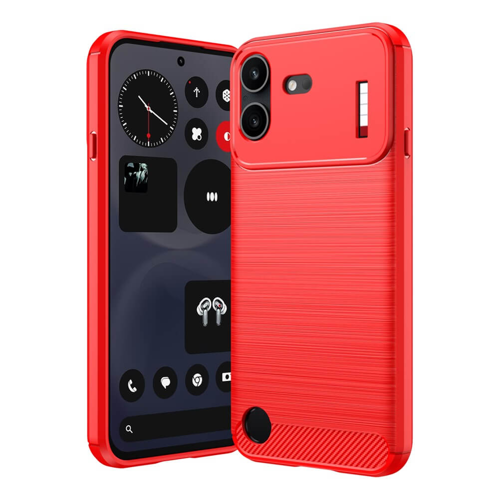 Nothing Phone (4b) - Metall Carbon Look Hülle