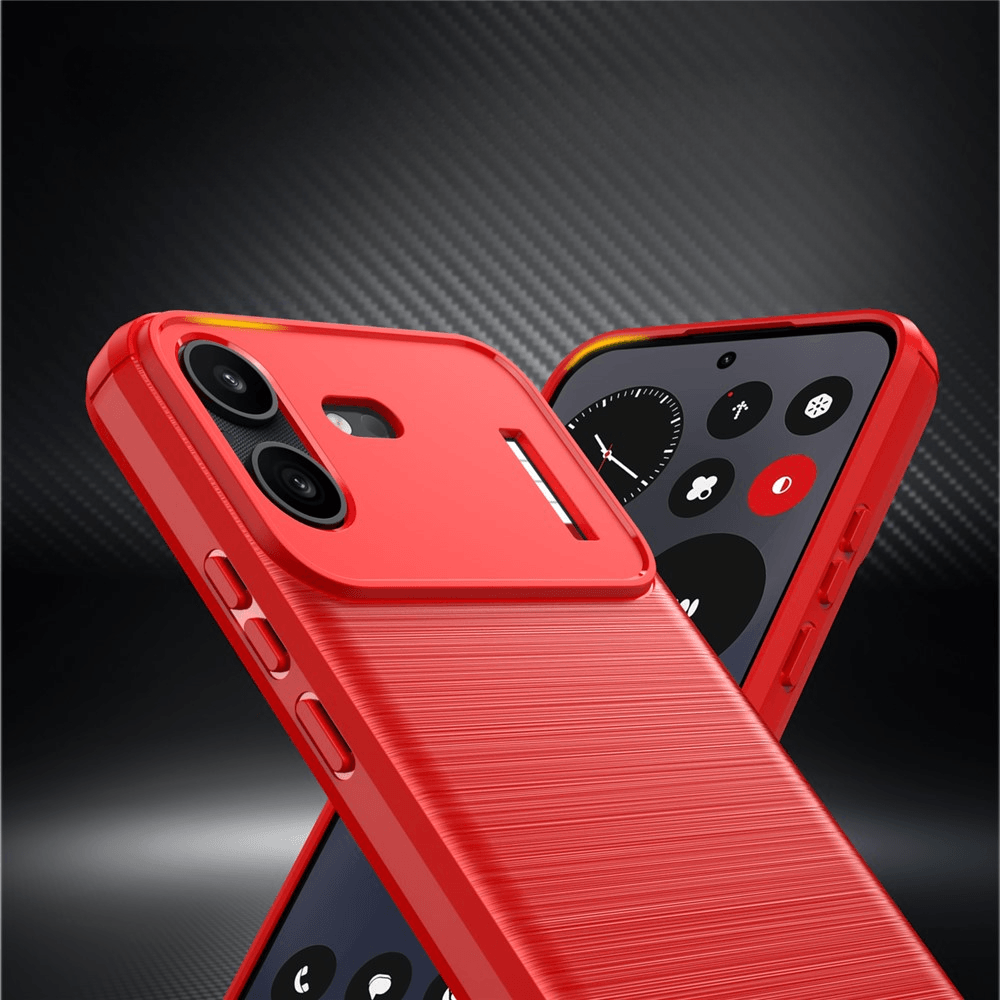 Nothing Phone (4b) - Metall Carbon Look Hülle