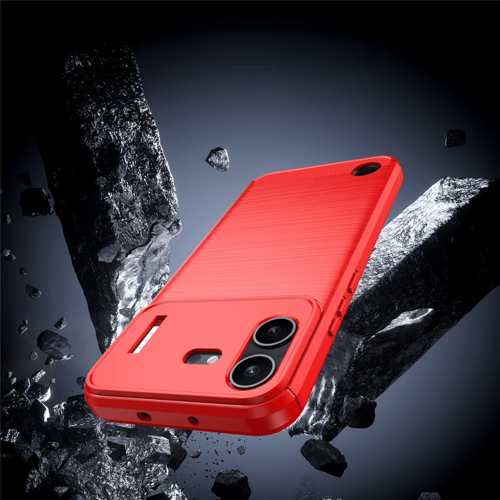 Nothing Phone (4b) - Metall Carbon Look Hülle