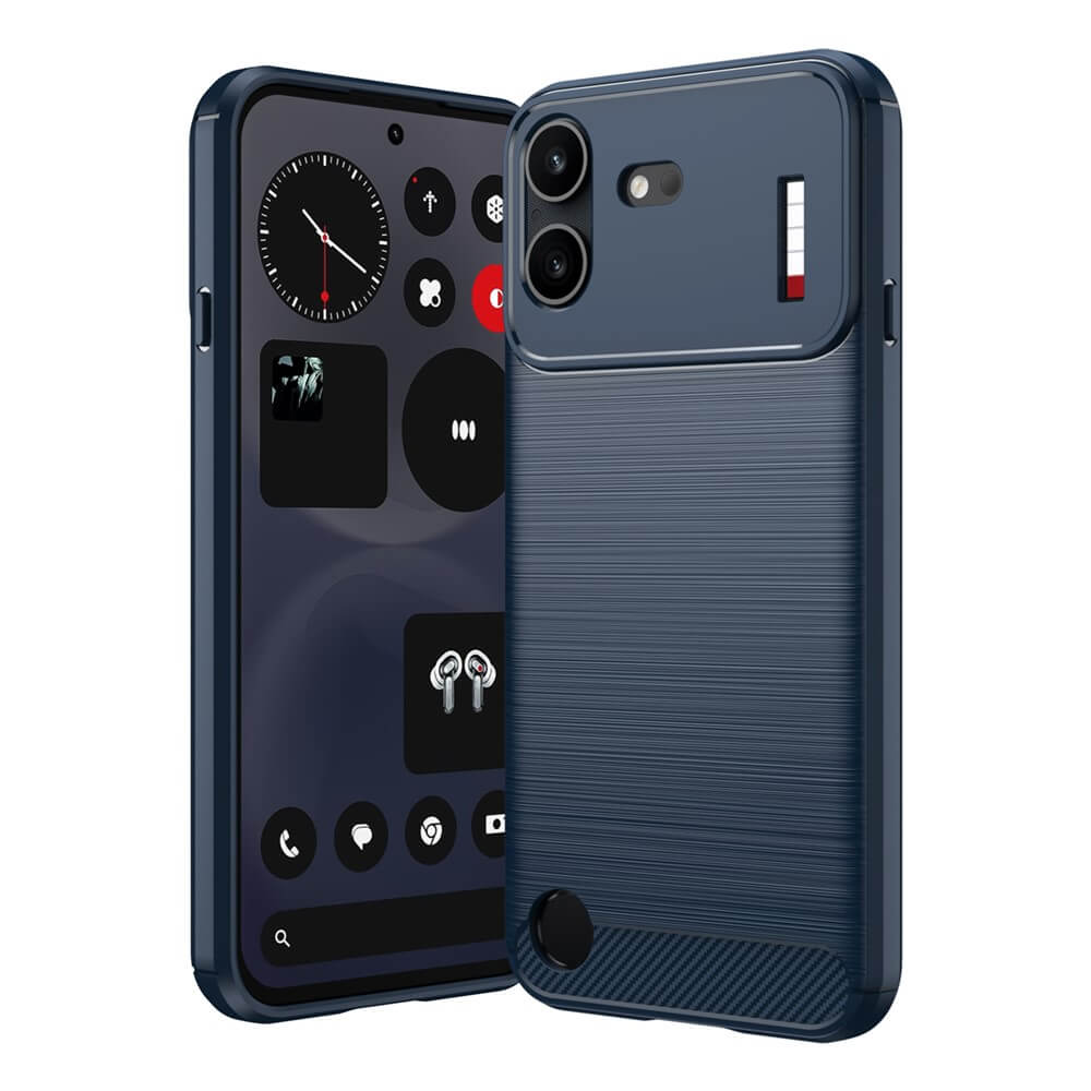 Nothing Phone (4b) - Metall Carbon Look Hülle
