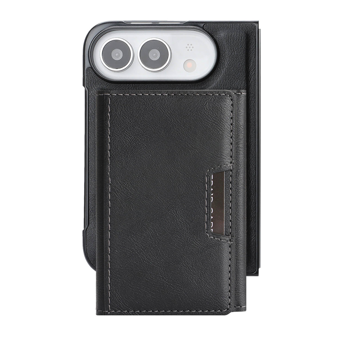 iPhone Duo - 2-in-1 Backcover mit Kreditkarten-Etui