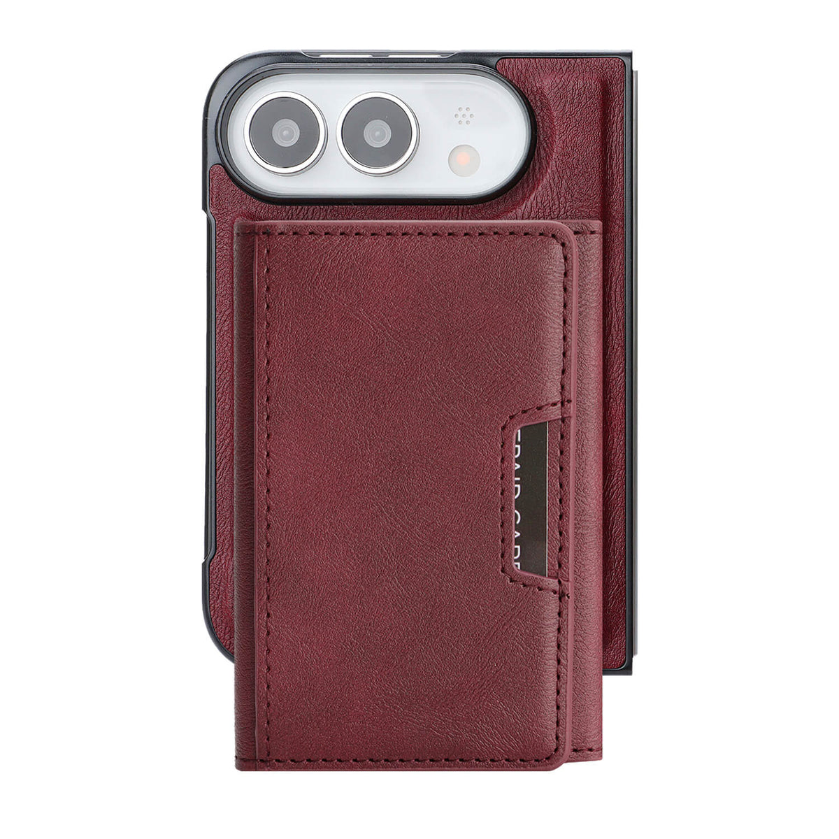iPhone Duo - 2-in-1 Backcover mit Kreditkarten-Etui