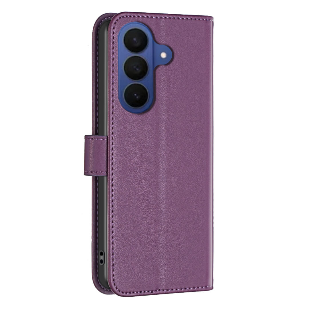 Galaxy S26 FE - Étui en cuir BINFEN avec bloqueur RFID