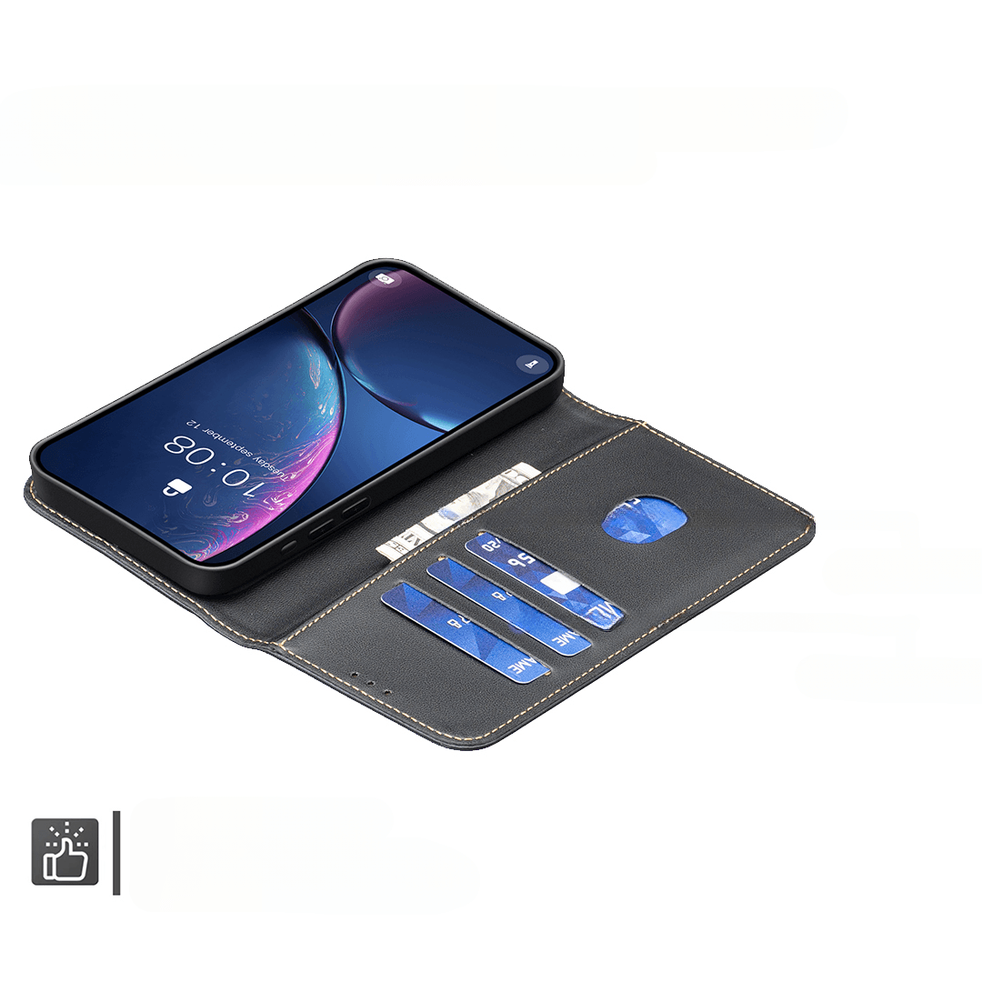 Galaxy S26 FE - Étui en cuir BINFEN avec bloqueur RFID