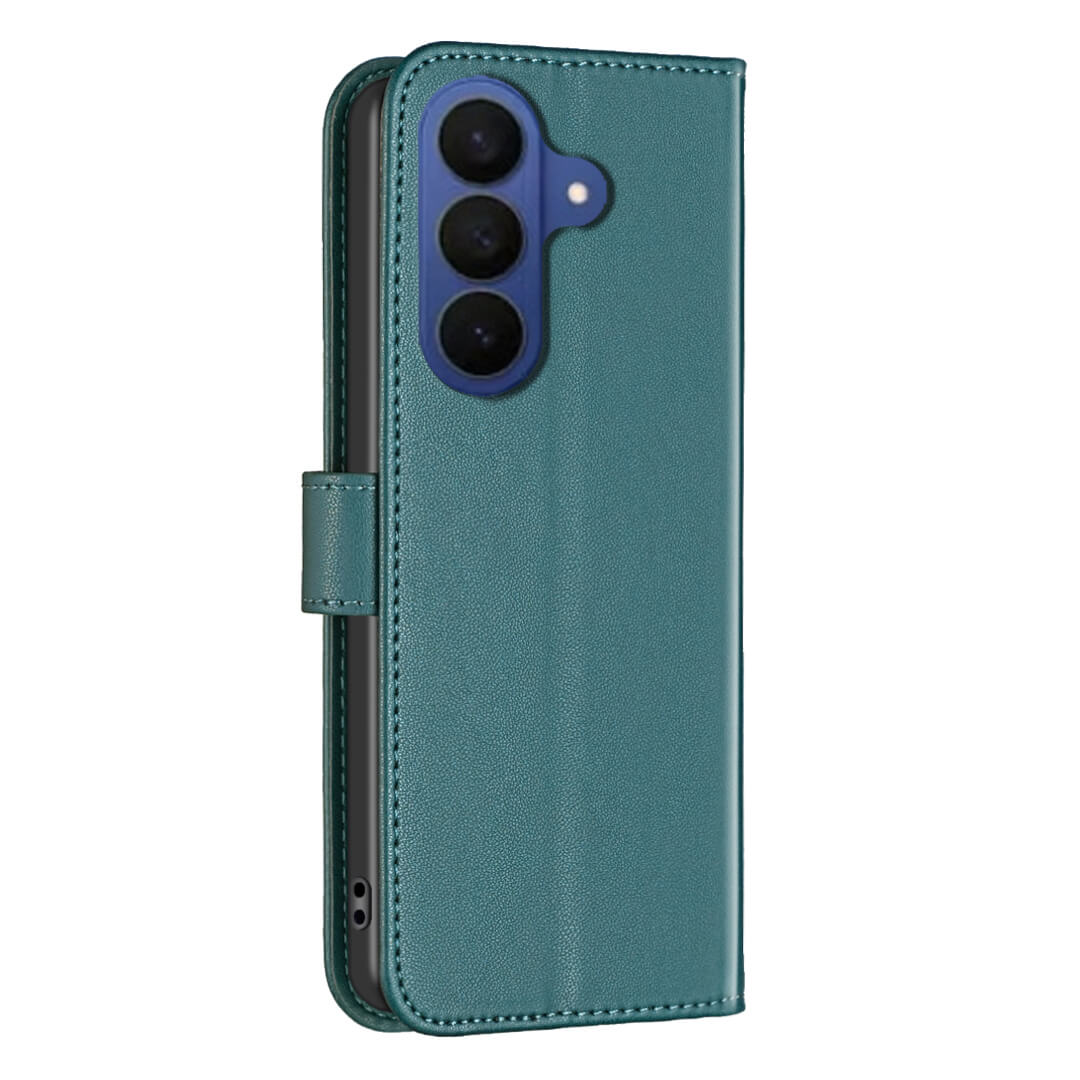 Galaxy S26 FE - Étui en cuir BINFEN avec bloqueur RFID