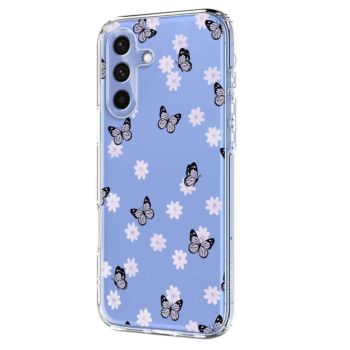 Galaxy S26 FE - Coque en caoutchouc silicone fleures