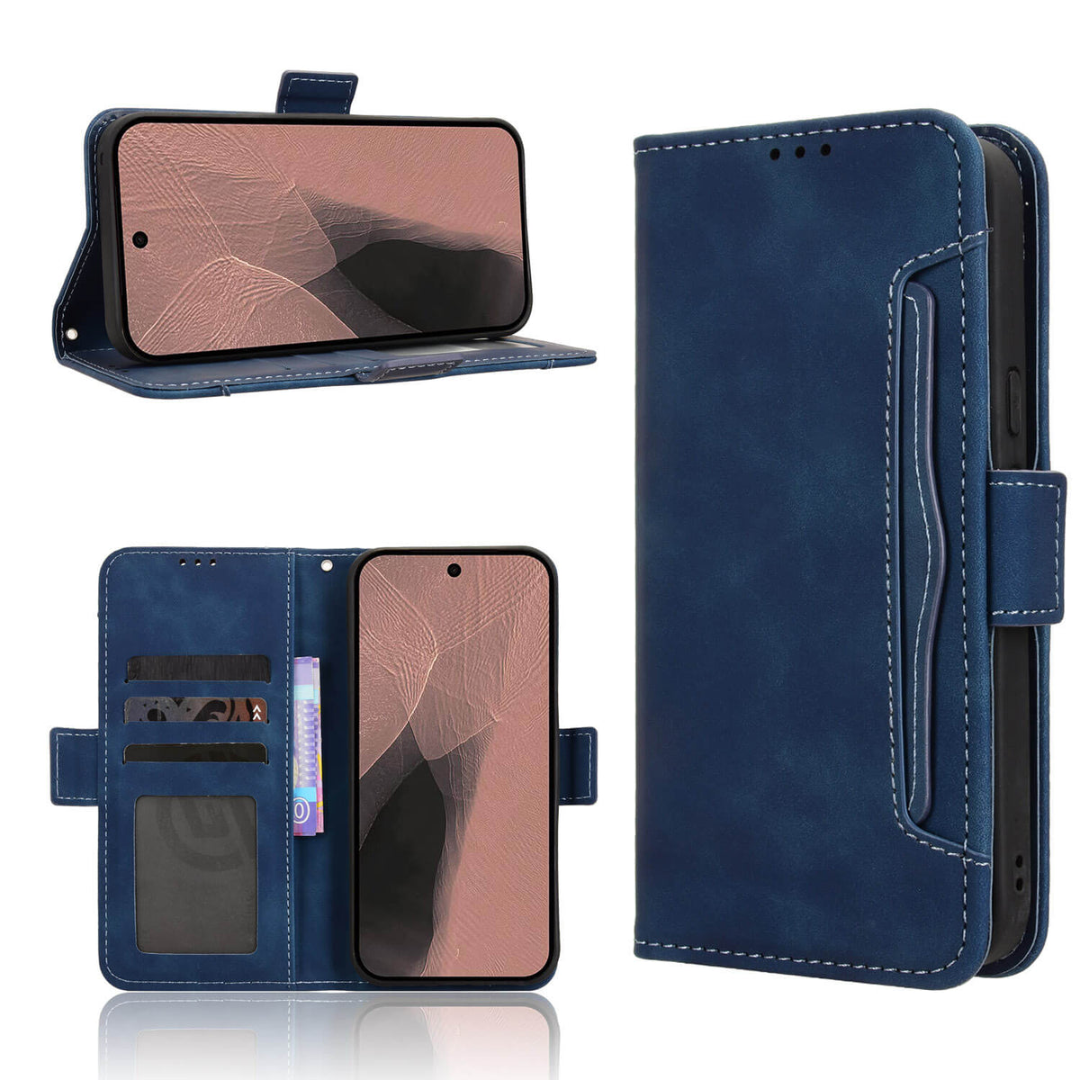 Google Pixel 11 Pro XL - Etui mit vielen Kartenfächern