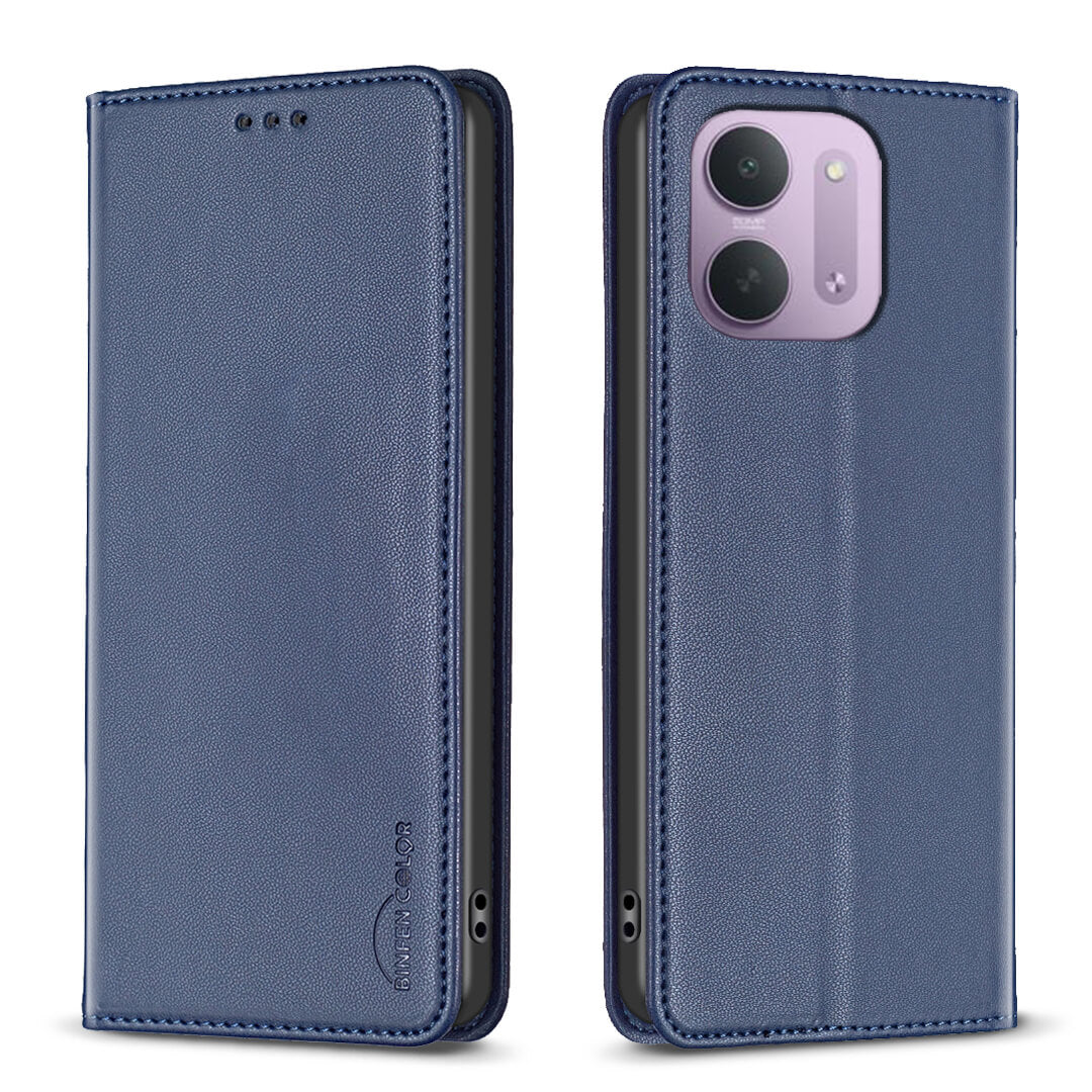 Xiaomi Redmi 17C - BINFEN Flip Case Hülle – Blau