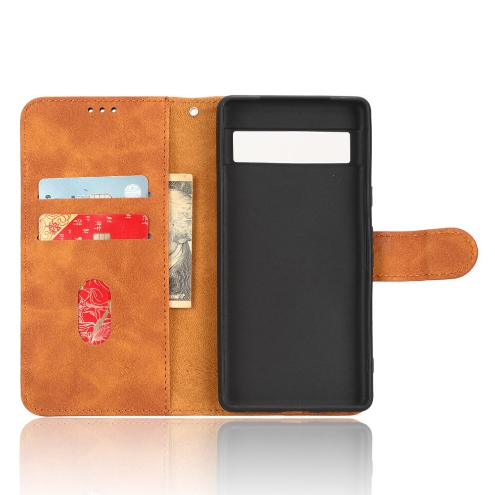 Google Pixel 7a - Leder Etui Hülle