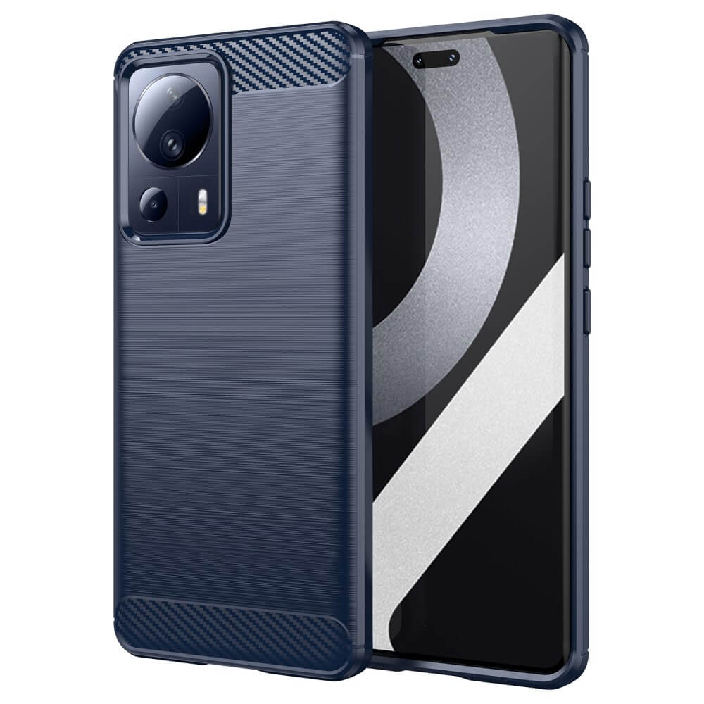 Xiaomi 13 Lite - Metall Carbon Look Hülle
