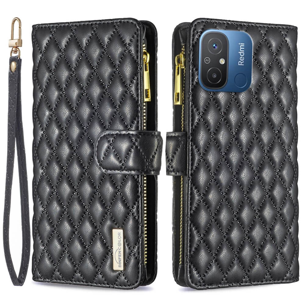 Xiaomi Redmi 12c - Binfen Brieftaschen Hülle