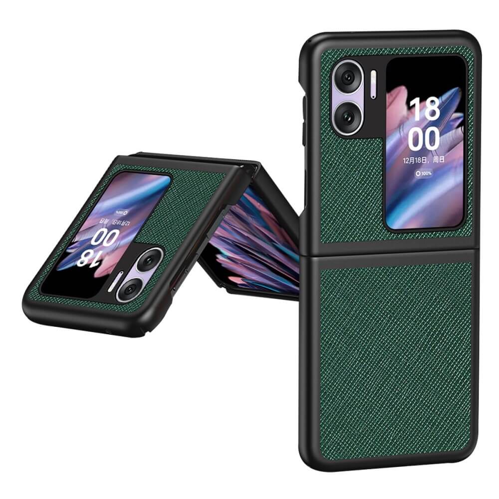 Oppo Find N2 Flip - Cross Texture Protective Case