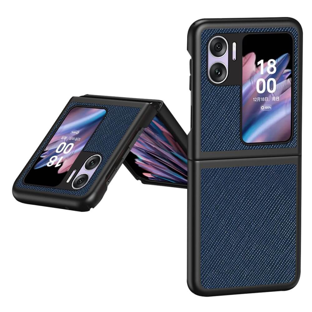 Oppo Find N2 Flip - Cross Texture Protective Case