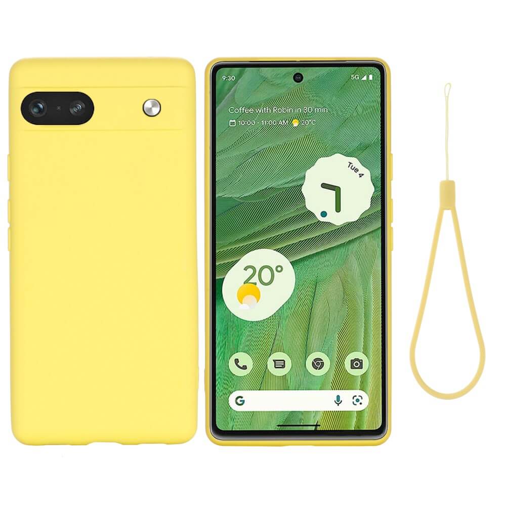 Google Pixel 7a - Silikon Gummi Hülle