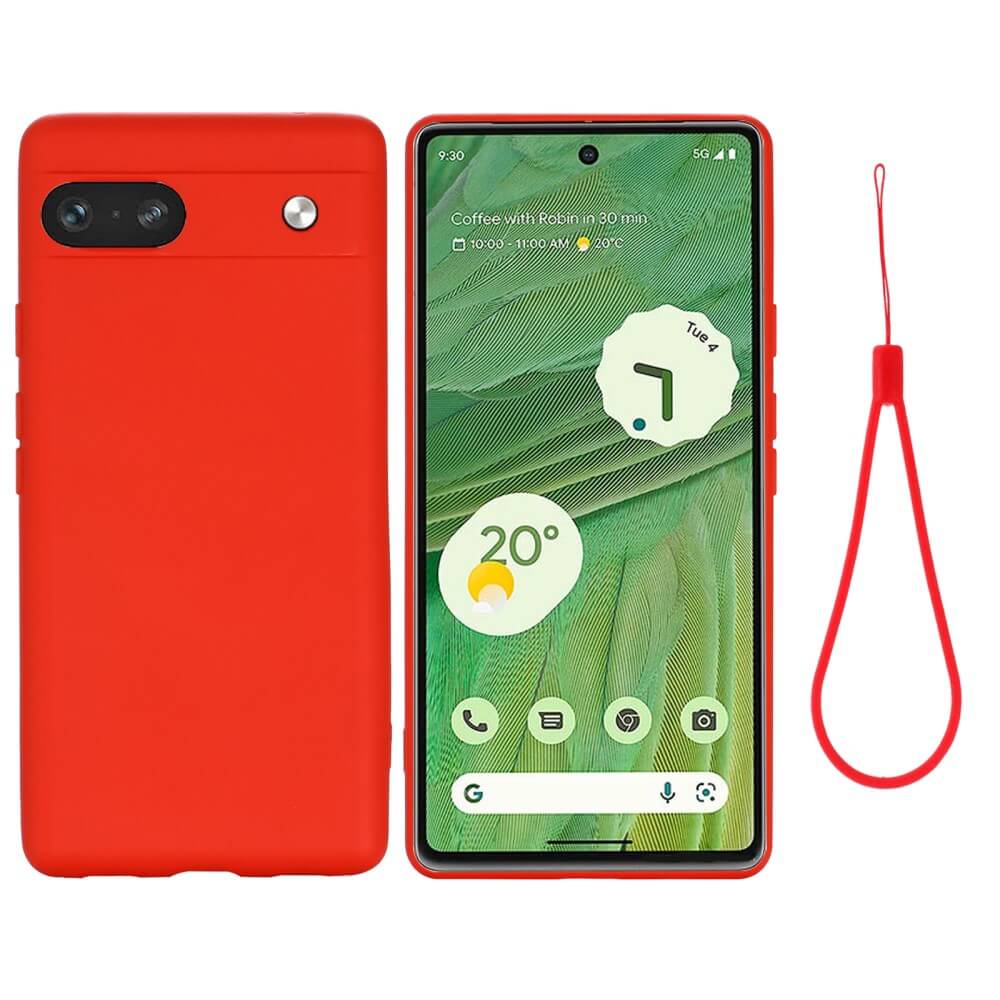 Google Pixel 7a - Silikon Gummi Hülle