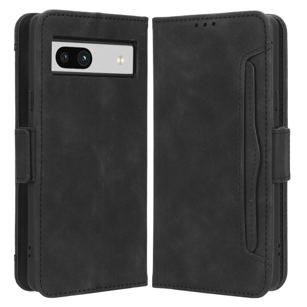Google Pixel 7a - Etui Mit Vielen Kartenfächer