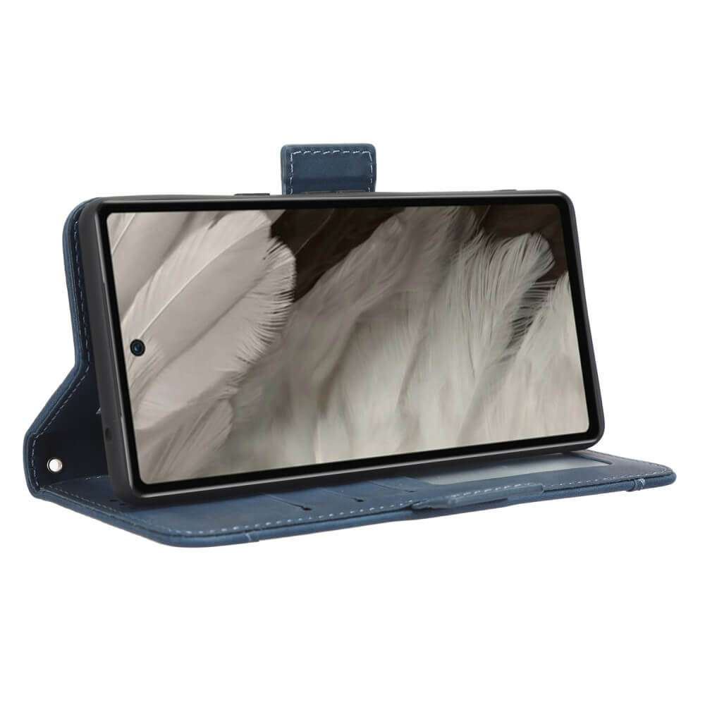 Google Pixel 7a - Etui Mit Vielen Kartenfächer