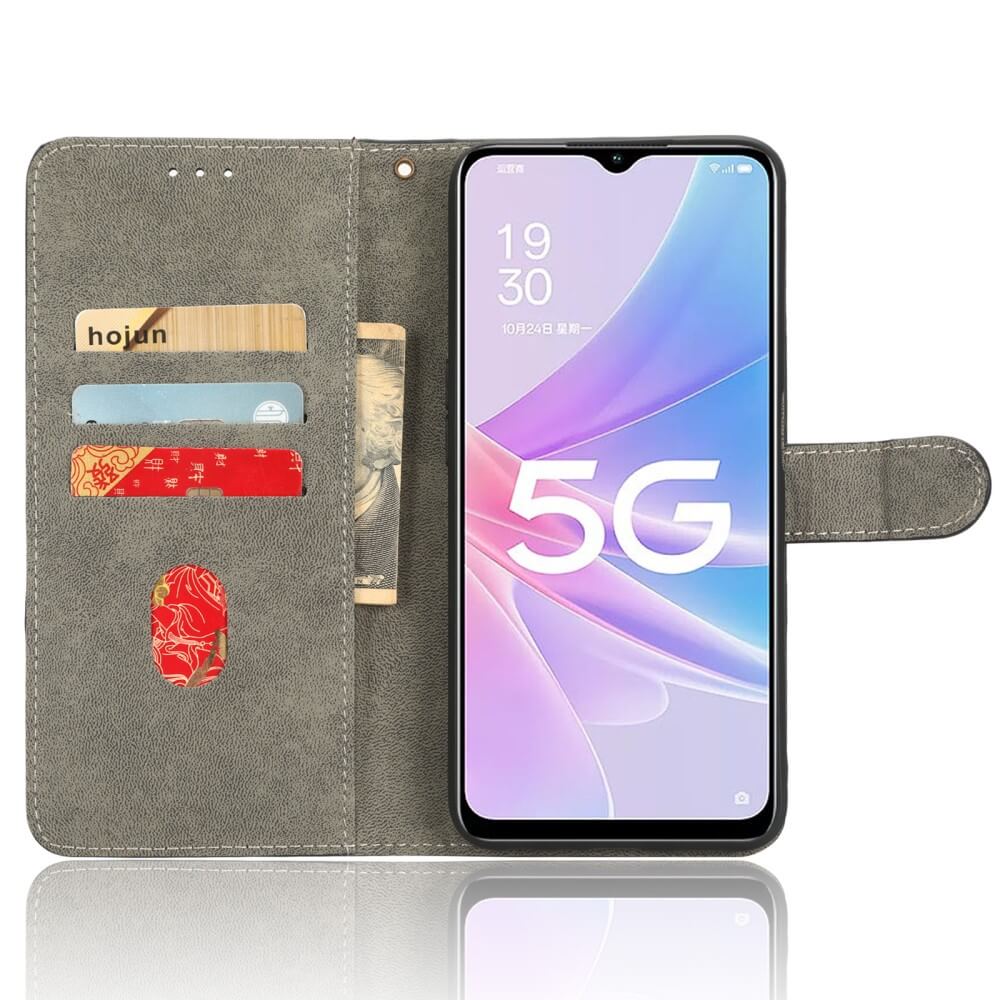 Oppo A58 5G / A78 5G - Wallet Case With Rfid Blocker