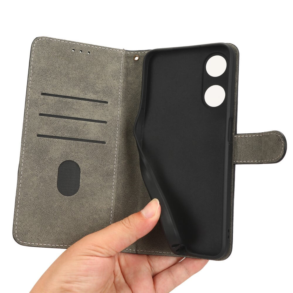 Oppo A58 5G / A78 5G - Wallet Case With Rfid Blocker