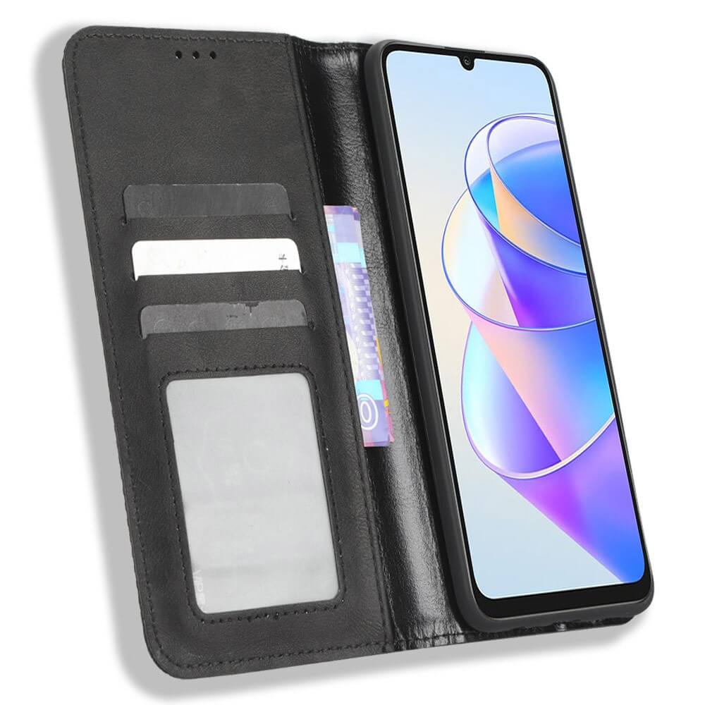 Honor X7A - Custodia Vintage Flip Case