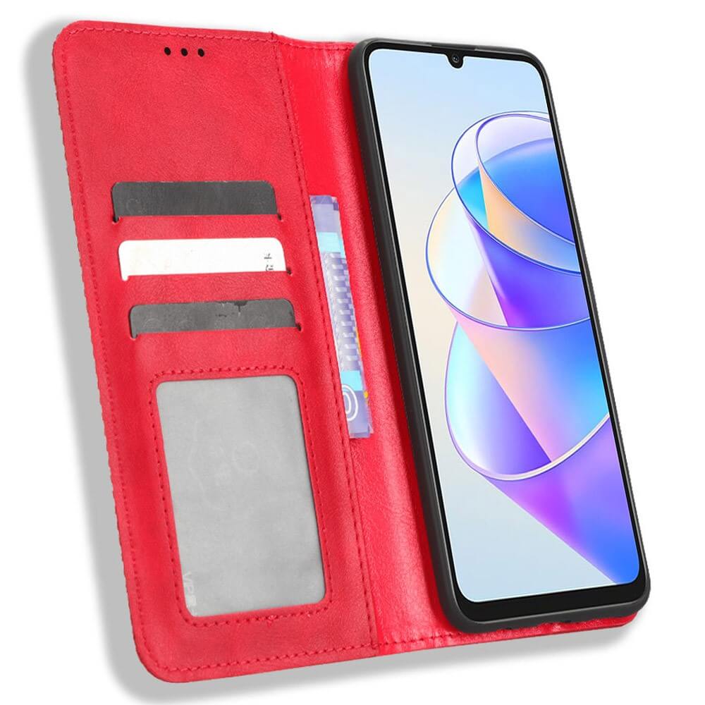 Honor X7A - Custodia Vintage Flip Case