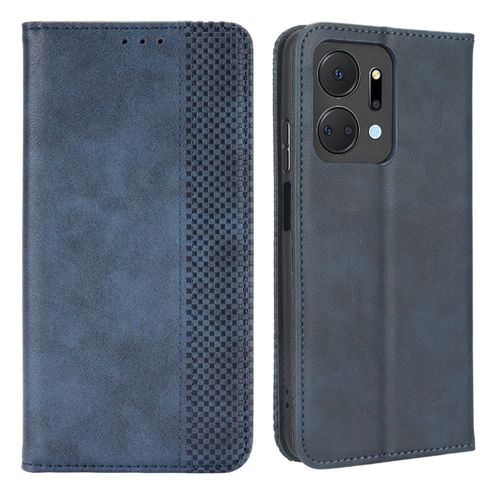 Honor X7A - Custodia Vintage Flip Case