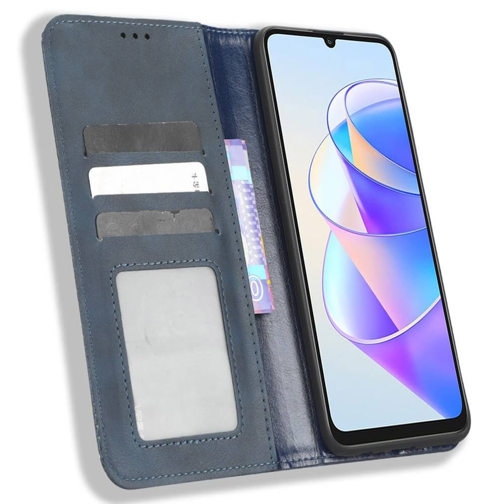 Honor X7A - Custodia Vintage Flip Case