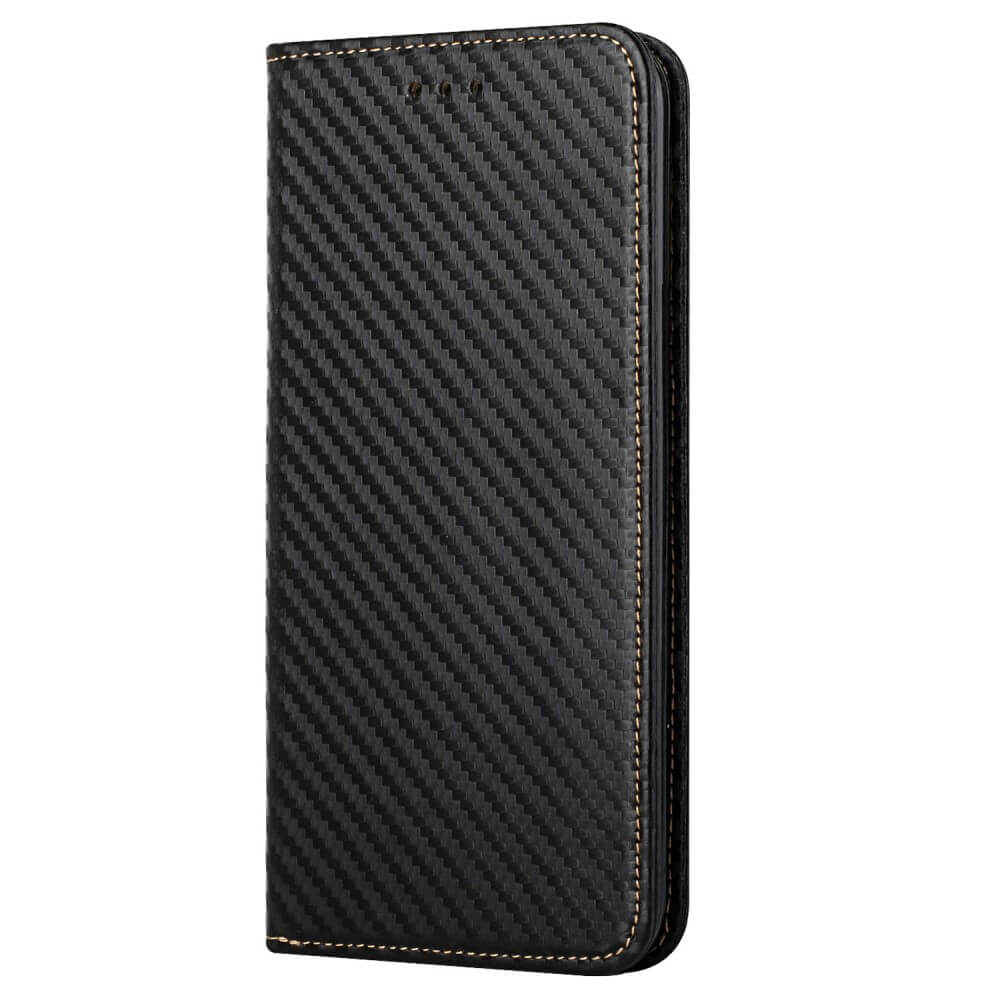 Xiaomi Poco X5 - Carbon Look Flip Case Hülle