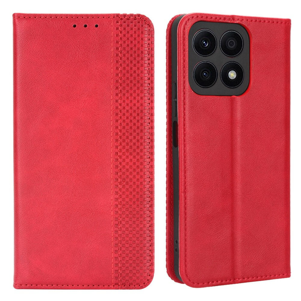 Honor X8a - Vintage Flip Case Hülle