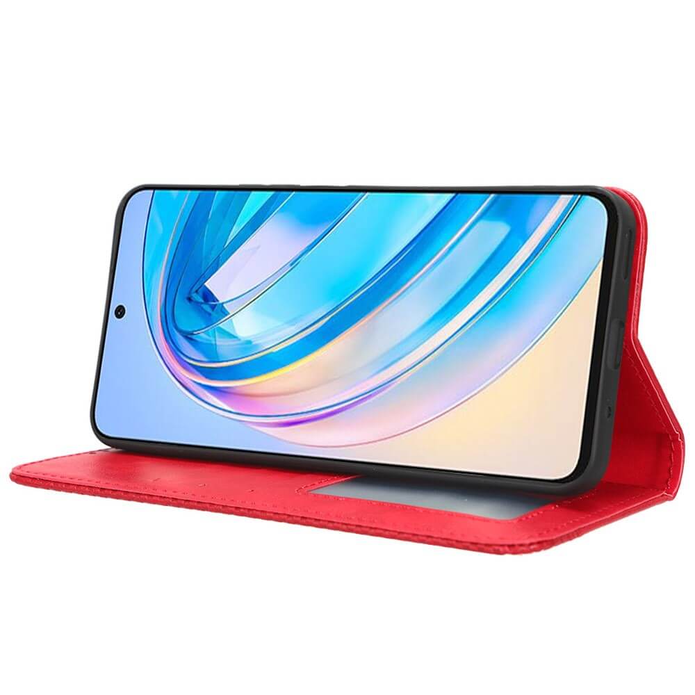 Honor X8a - Vintage Flip Case Hülle