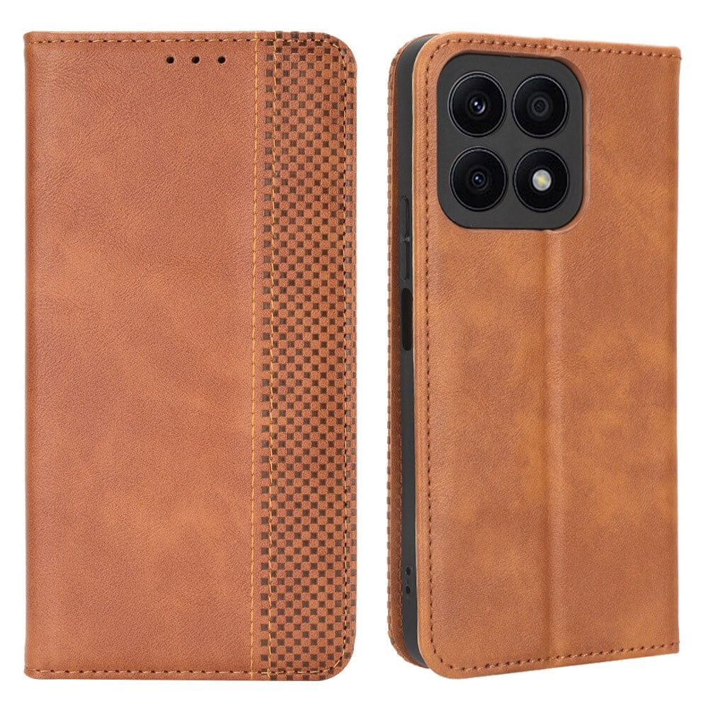 Honor X8a - Vintage Flip Case Hülle